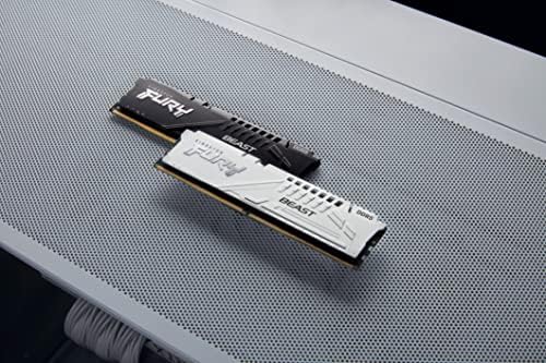 קינגסטון Fury Beast White 64GB 5600MT/S CL40 DDR5 XMP DIMM | Overclocking | Plug n Play | אינטל XMP